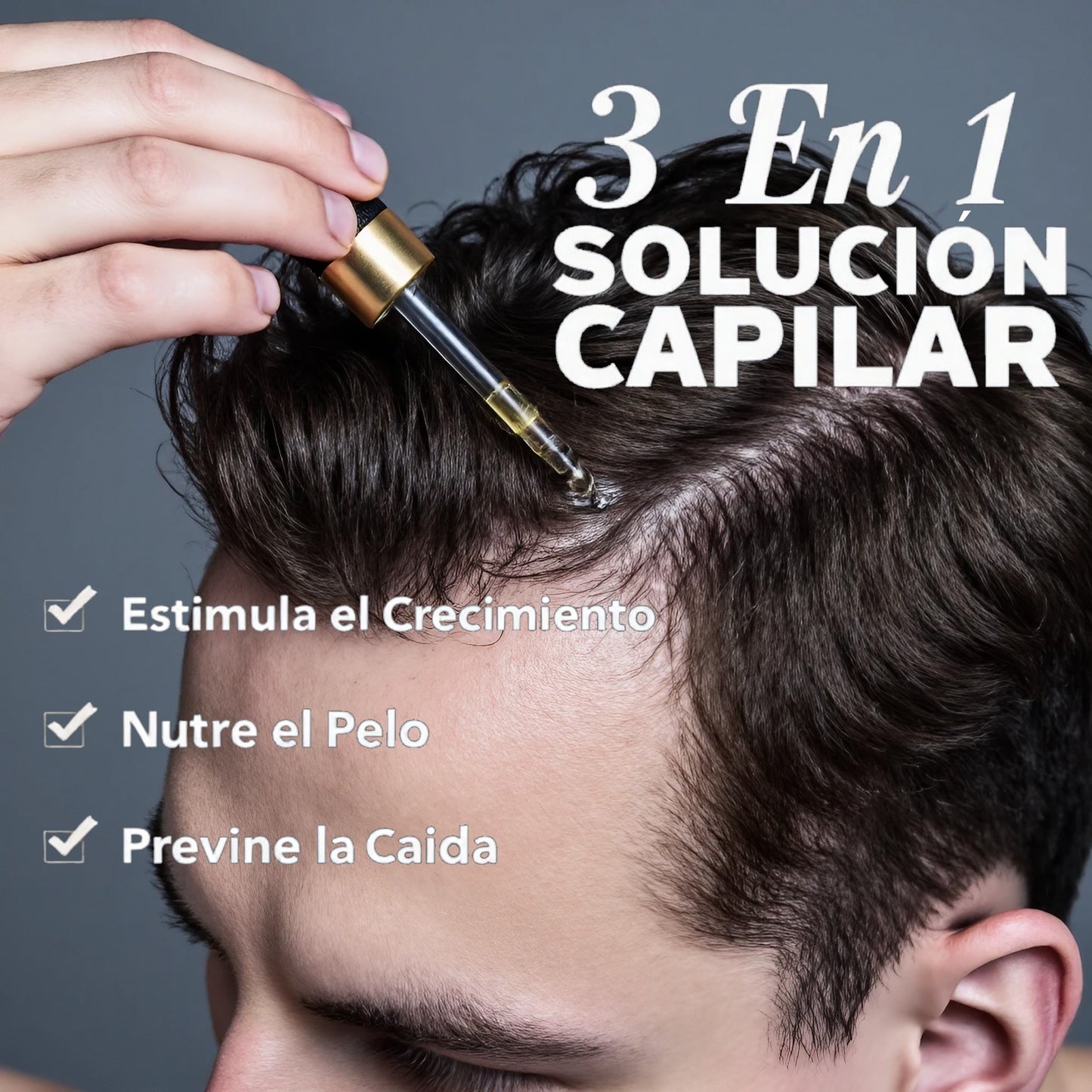 Aceite AntiCaída Capirus - La solución más fácil para evitar perder pelo