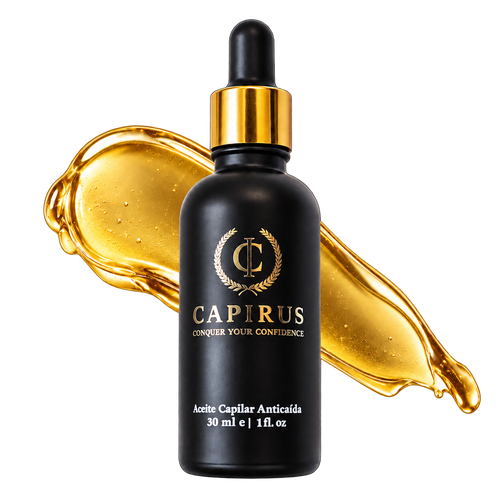 Aceite AntiCaída Capirus - La solución más fácil para evitar perder pelo