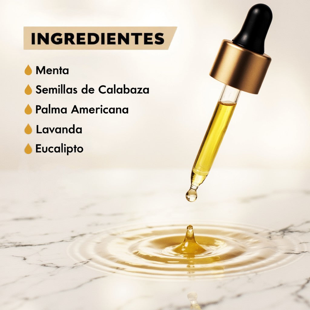 Aceite AntiCaída Capirus - La solución más fácil para evitar perder pelo