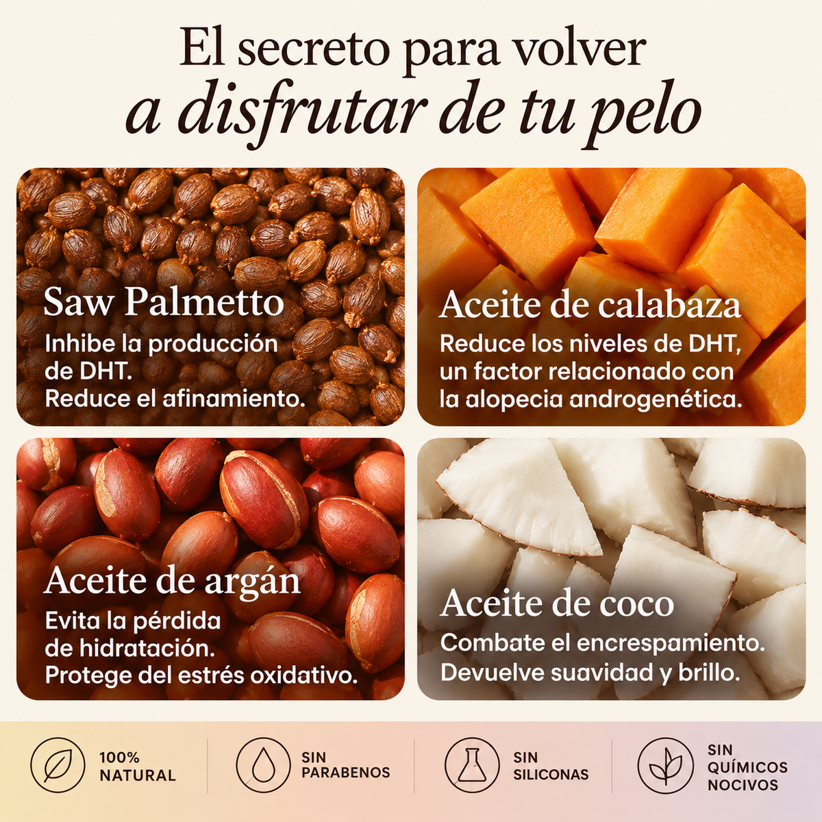 Aceite AntiCaída Capirus - La solución más fácil para evitar perder pelo