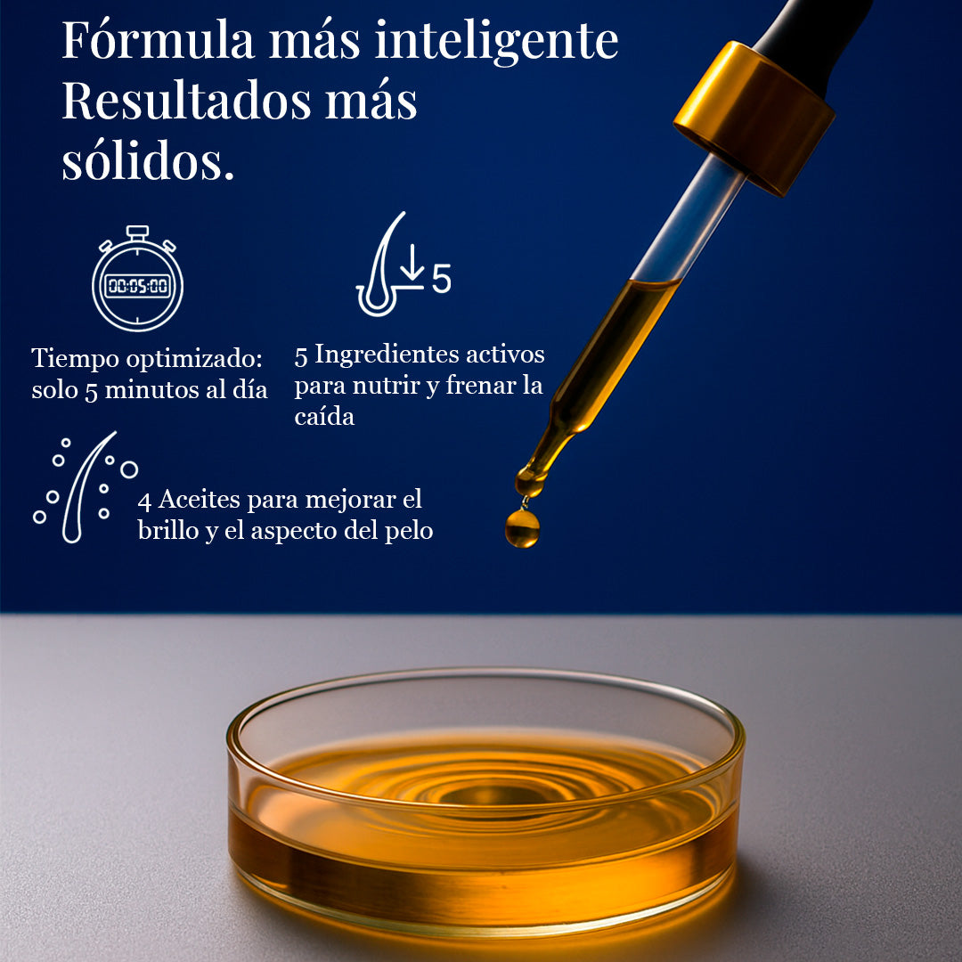 Aceite AntiCaída Capirus - La solución más fácil para evitar perder pelo