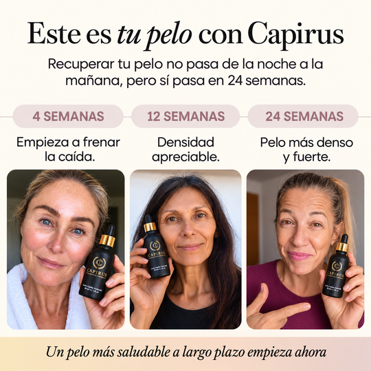 Aceite AntiCaída Capirus - La solución más fácil para evitar perder pelo